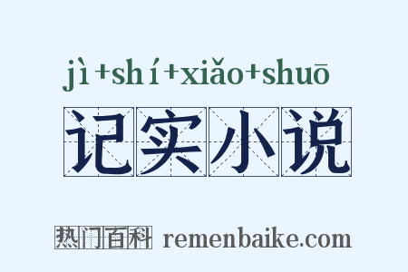 记实小说是什么意思的图片